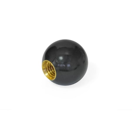 J.W. Winco Pbh-Ku-1.00-5/16X24-E Ball Knob Plastic L02-0043
